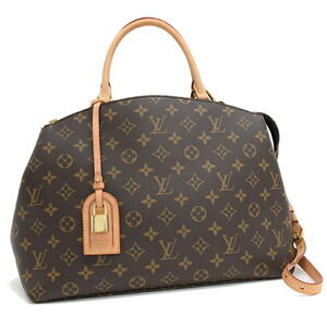 Louis Vuitton Grand Palais Handbag Monogram Brown